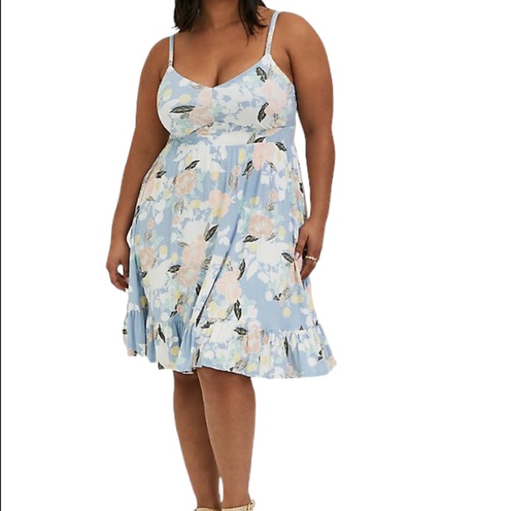 Torrid Super Soft Floral Dress